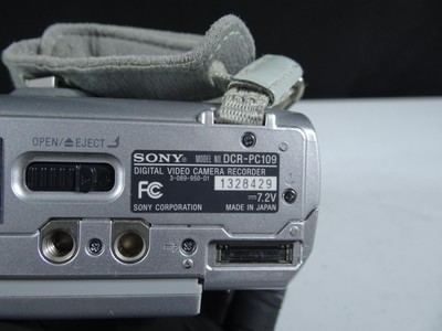 Sony Handycam DCR-PC109 Mini DV Camcorder for sale online | eBay