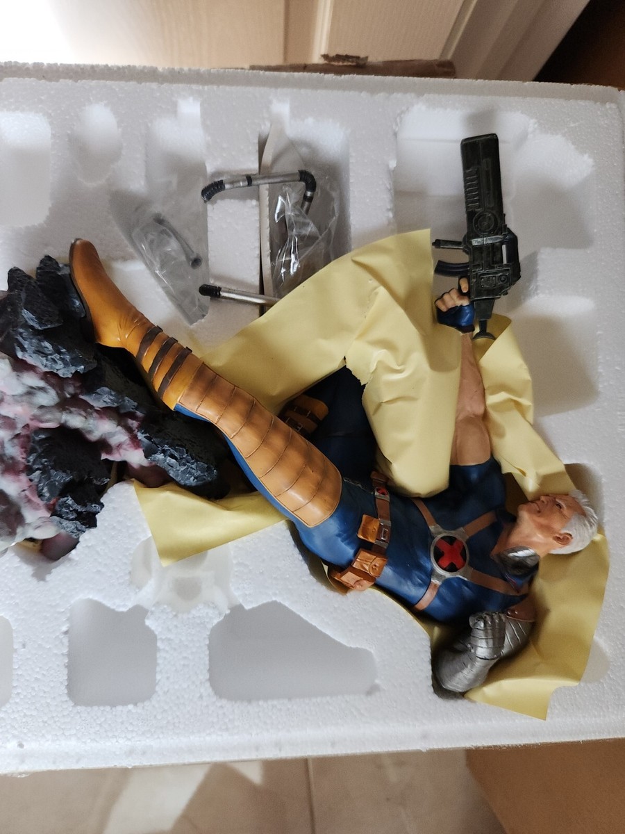 Kotobukiya Cable *FINE ART STATUE* MARVEL (W/ working light) | eBay