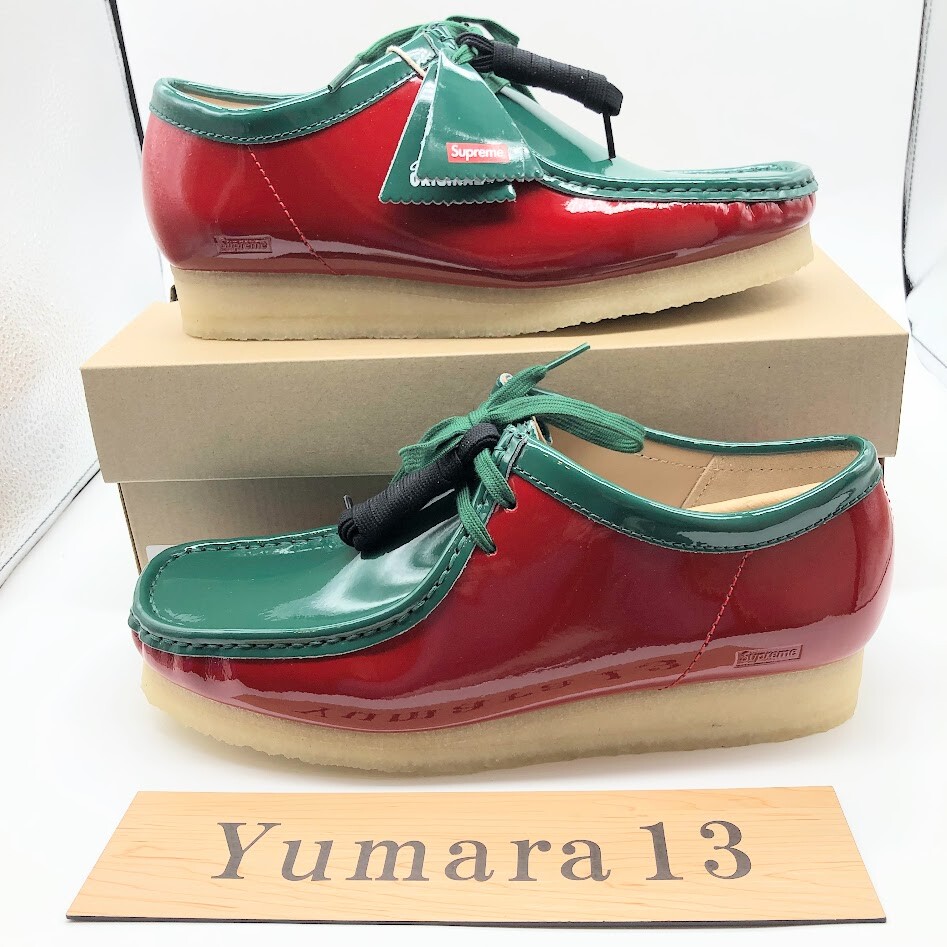 Supreme × Clarks Patent Leather Wallabee 2024 3colors Men's Size