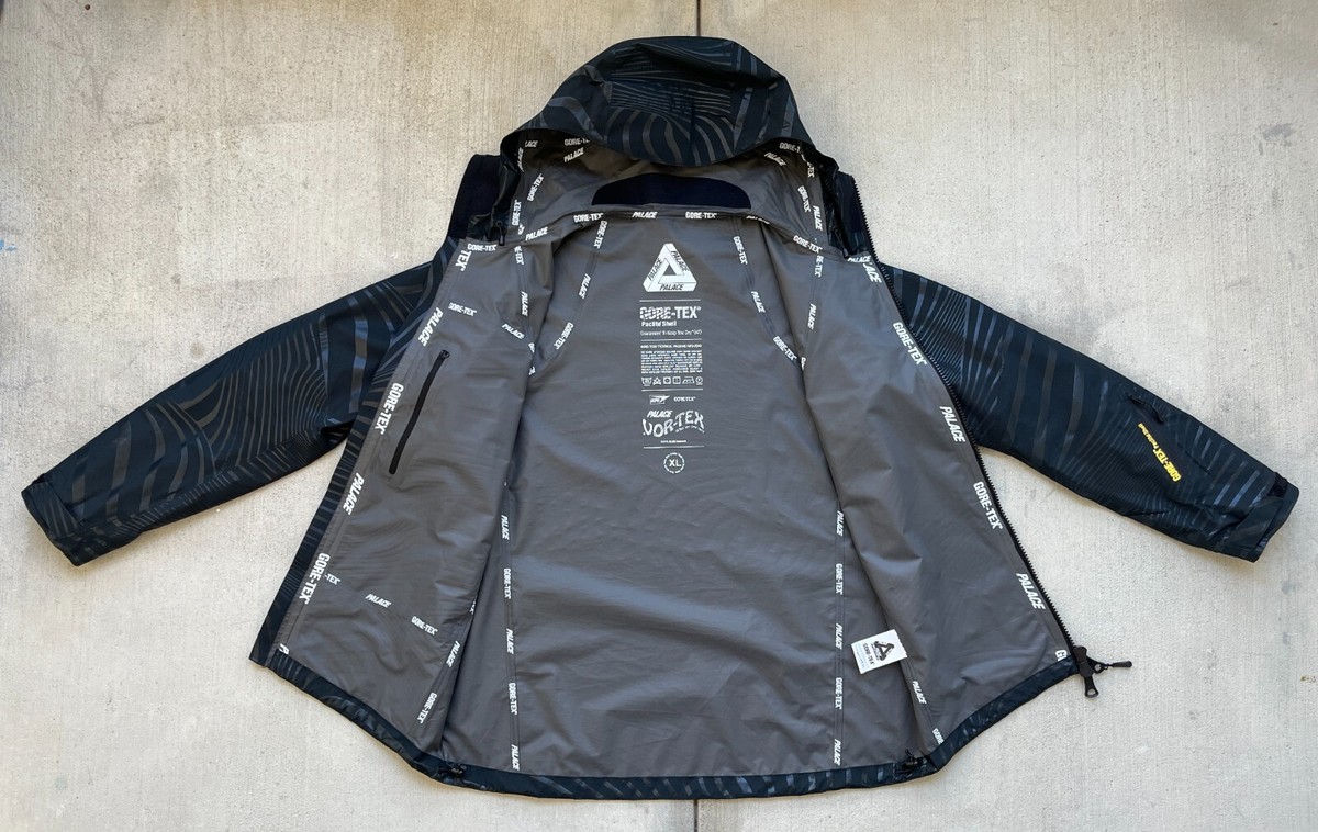 Palace Gore-Tex Vortex PacLite Jacket Black Size XL FW18 | eBay