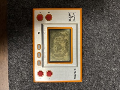 Nintendo Game & Watch Silver Series Flagman FL-02 1980 Tested