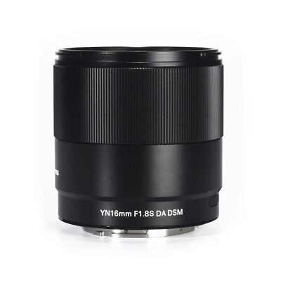 YONGNUO YN16mm F1.8S DA DSM APS-C AF/MF Wide-Angle Prime Lens for