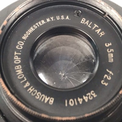 Bausch and Lomb 35mm F2.3 Baltar Cinema Film Lens | eBay