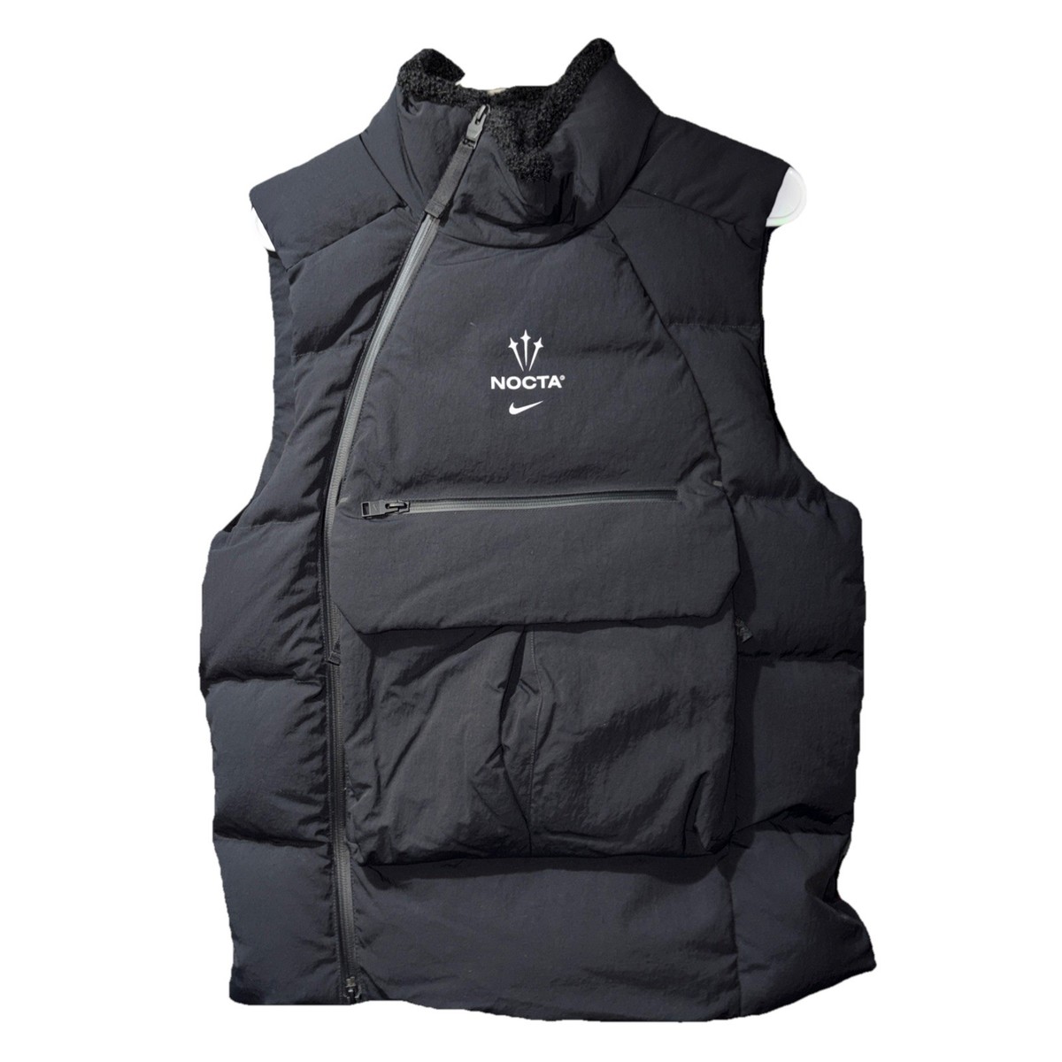 Men's Nike x NOCTA Drake Tactical Vest Black Nike Tech Puffer