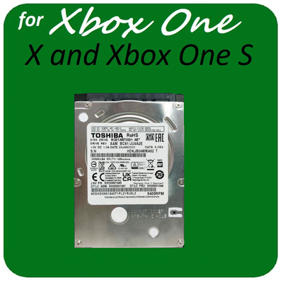 500GB XBOX ONE X and Xbox ONE S Internal Hard Drive Heavy Duty