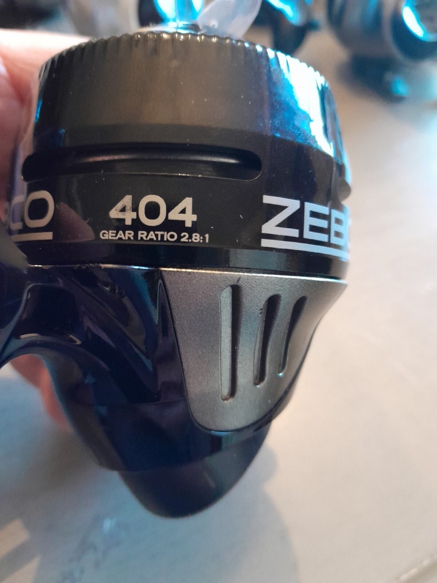 Zebco 404 Push Button Fishing Reel Smooth action - bass, crappie