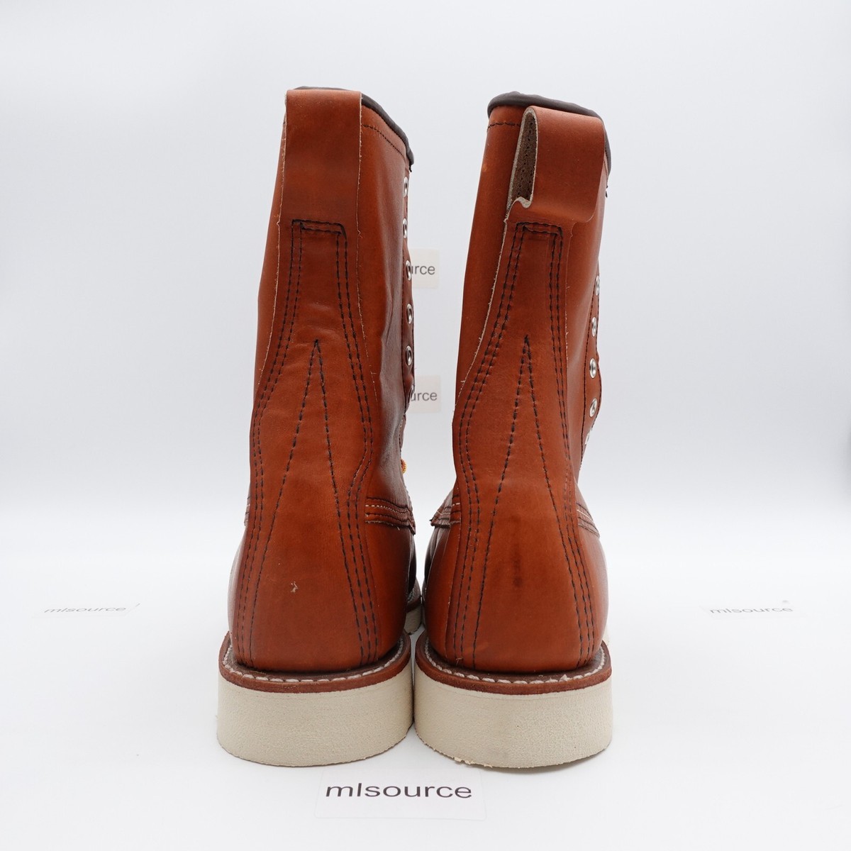Size 10.5 Men's Red Wing 877 8-inch Classic Moc Boots Brown