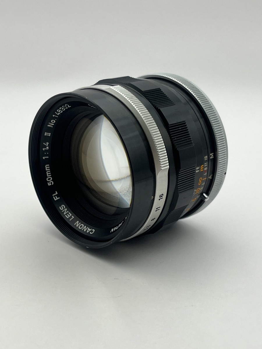 Exc+] Canon FL 50mm f/1.4 II standard MF Lens From Japan 148302 | eBay
