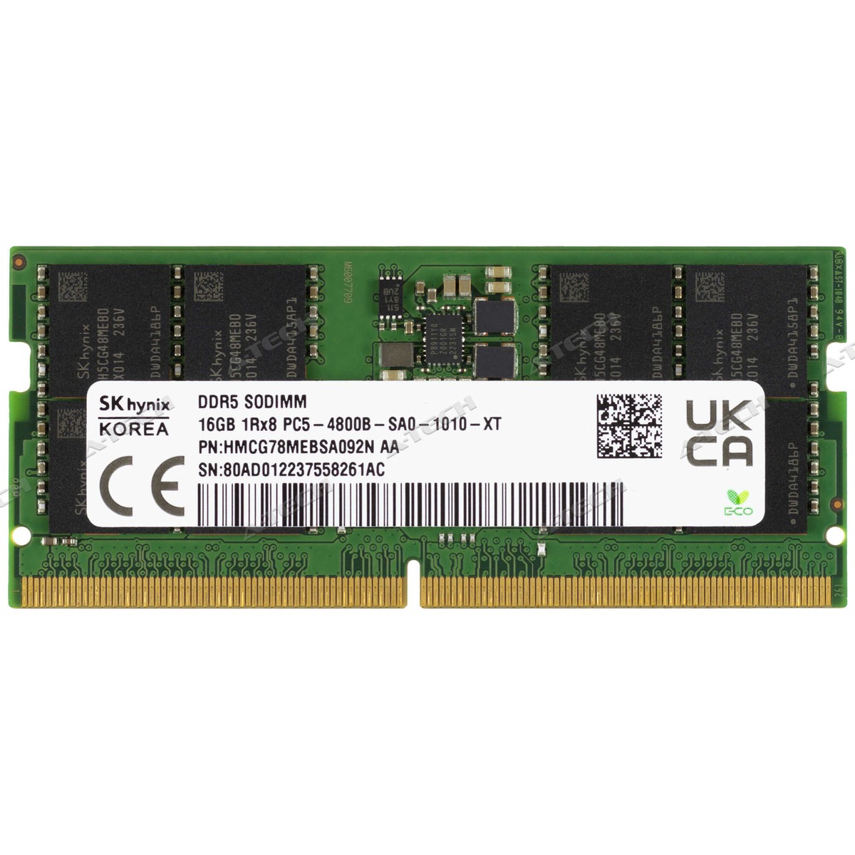 Hynix 16GB DDR5-4800 SODIMM HMCG78MEBSA095N HMCG78MEBSA092N Laptop