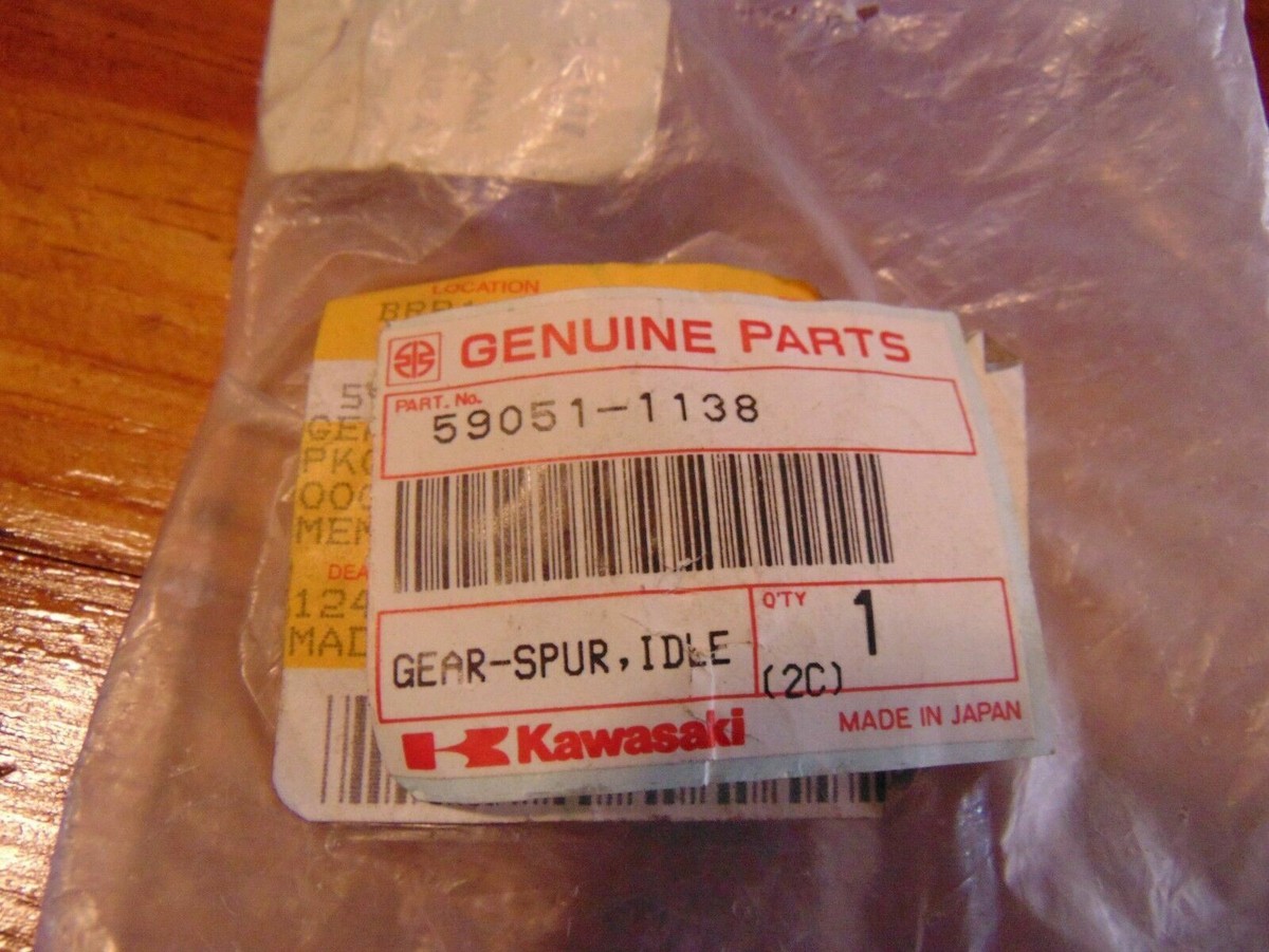 Kawasaki 90-04 ZX600 Starter Idler Gear OEM 59051-1138 | eBay