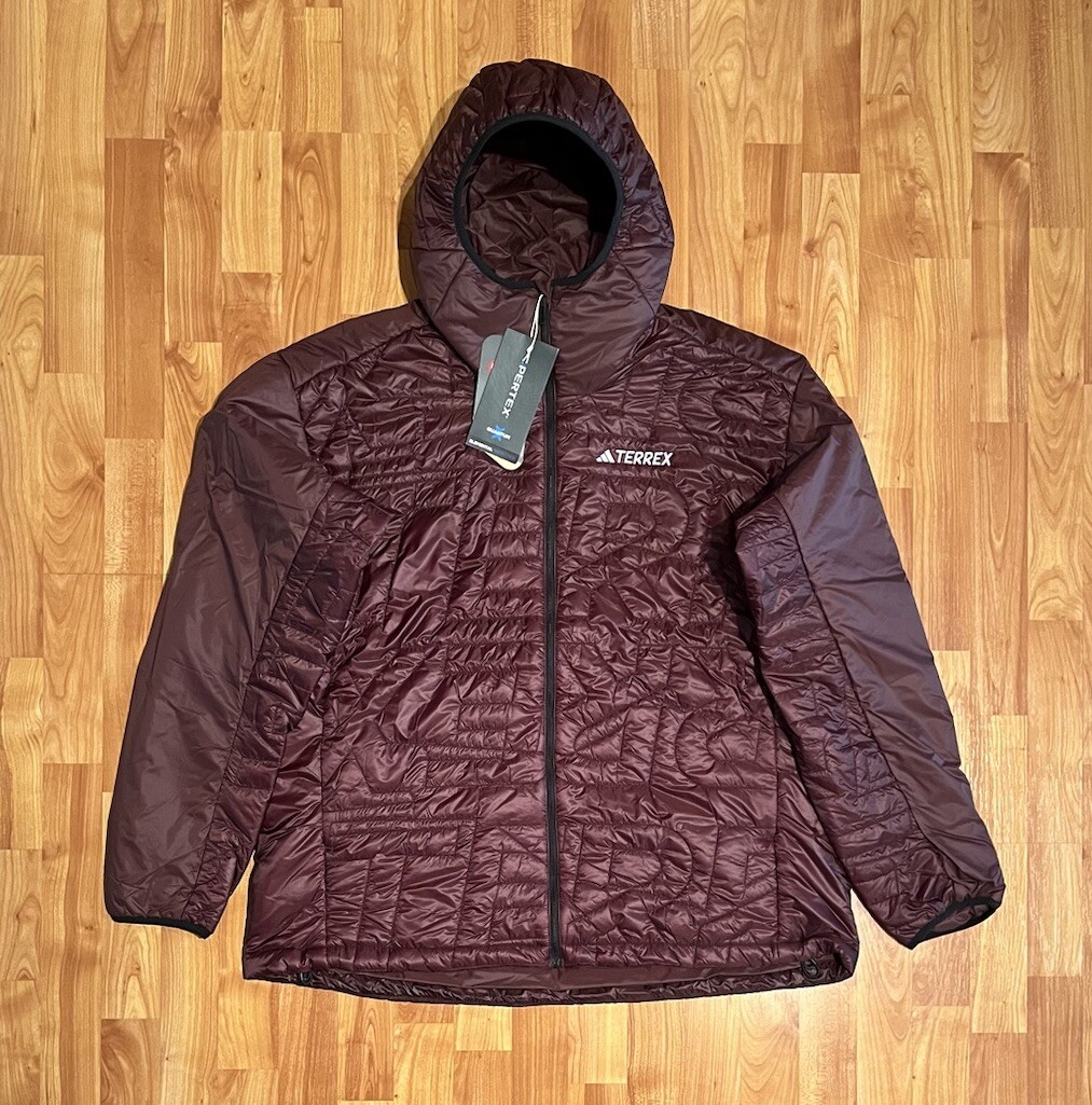 NEW MEN'S ADIDAS TERREX XPERIOR VARILITE PRIMALOFT HOODED JACKET