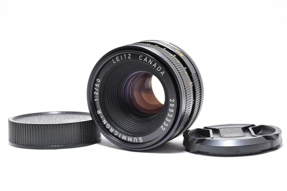 Leica SUMMICRON-R 50mm Focal f/2 Camera Lenses for sale | eBay