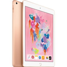 Apple iPad (6th Generation) A1893 128 GB, Wi-Fi, 9.7 in - Gold for