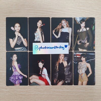 BLACKPINK BORN PINK HANOI CONCERT VIP OFFICIAL PHOTOCARD IDOL