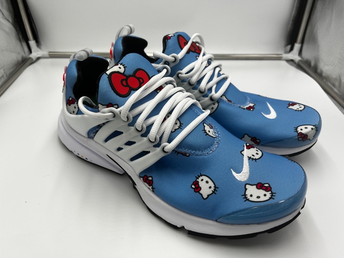 Nike Air Presto QS x Hello Kitty Blue White Red Shoe Men's Size 11