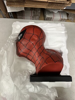 Spiderman Bust Sculpture Alex Ross & Mike Hill 1:1 Full Size 13