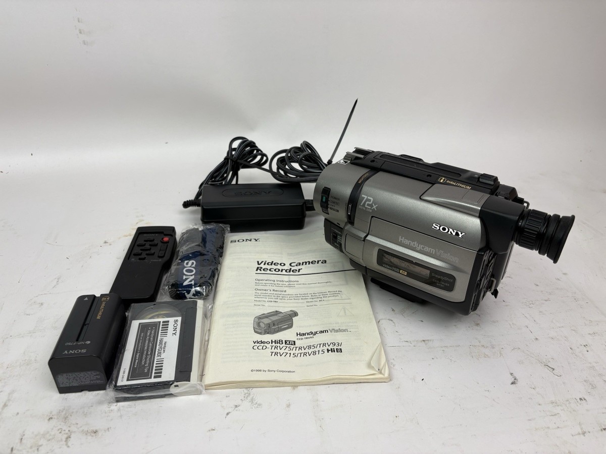 Sony Handycam CCD-TRV85 Mini DV Camcorder for sale online | eBay
