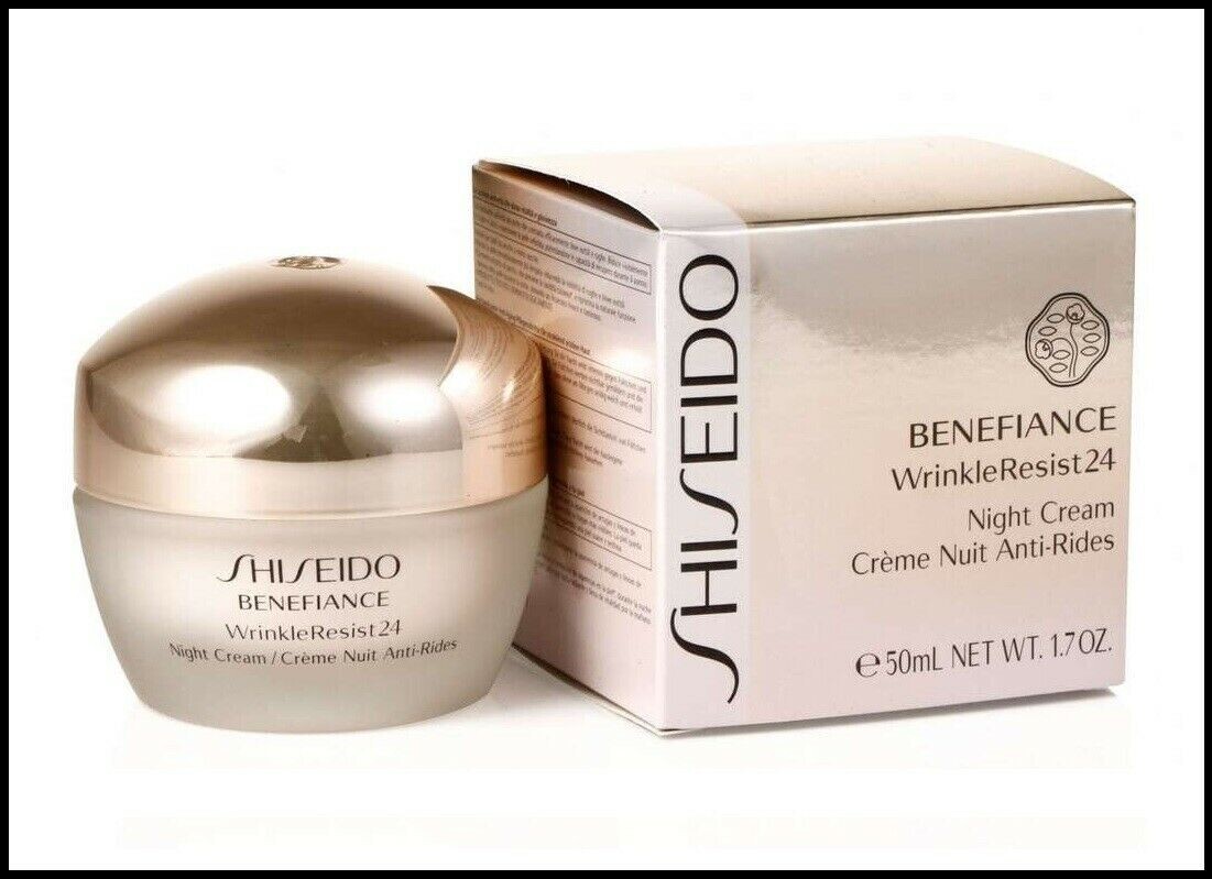 Shiseido Benefiance WrinkleResist24 Night Cream 1.7oz NEW IN BOX