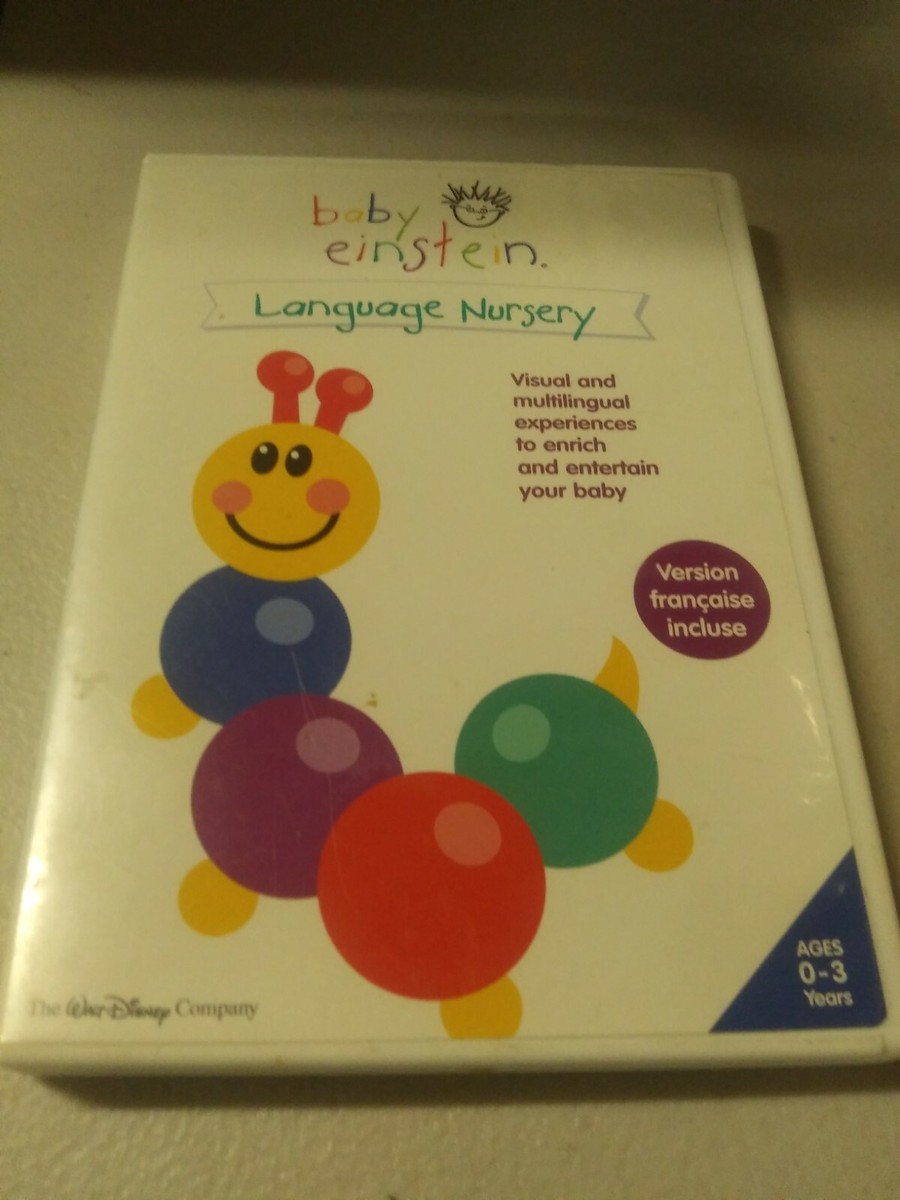 Shelf172 DVD~ BABY EINSTEIN LANGUAGE NURSERY | eBay
