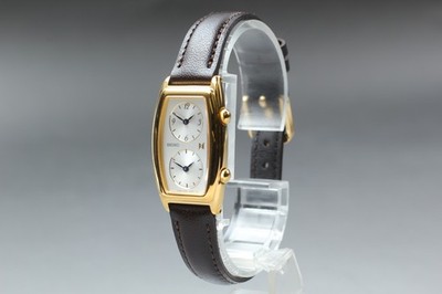 ル*ャ様 SEIKO ノイエ ダブルフェイスレディース腕時計 1E20-3A00