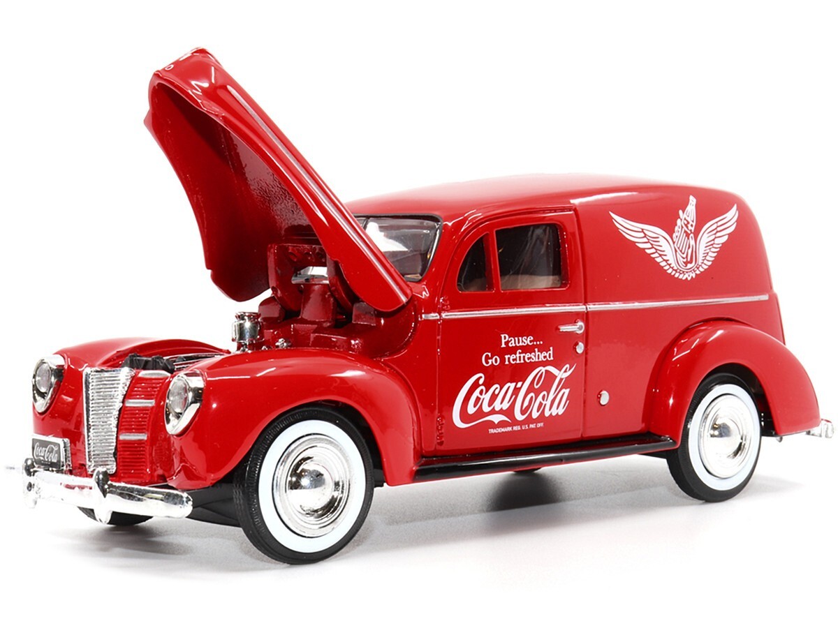 MOTOR CITY CLASSICS COCA COLA 1940 FORD DELIVERY VAN with COOLER 1