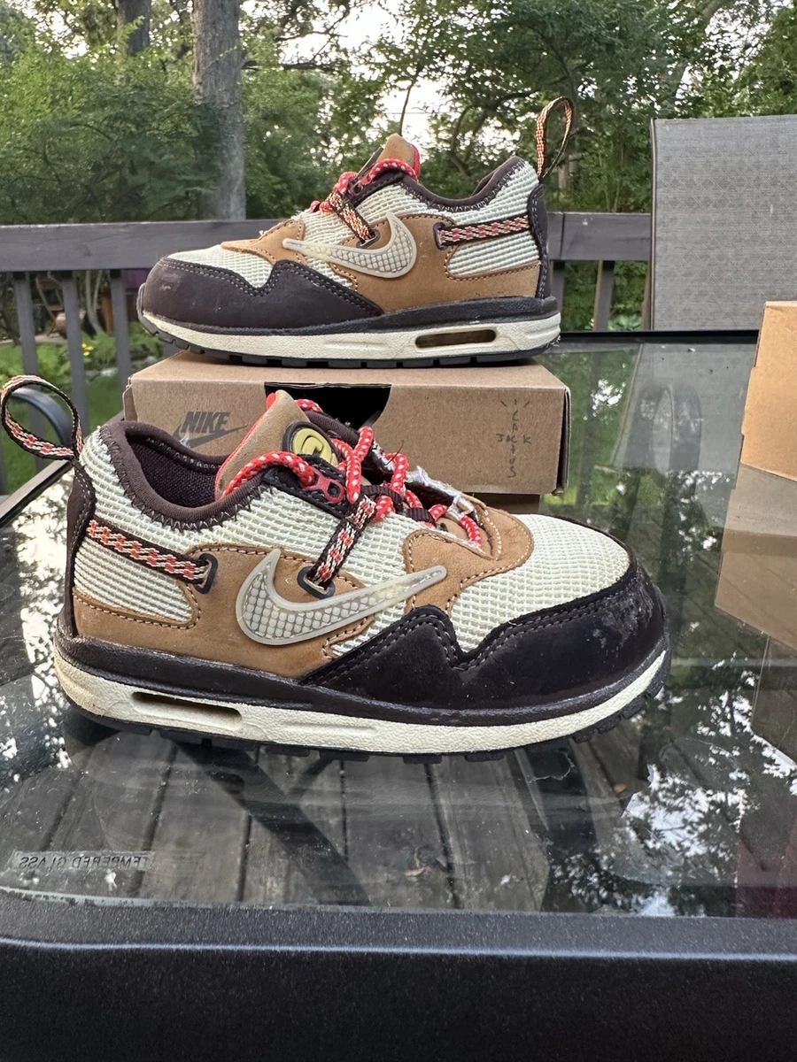 Nike Air Max 1 Travis Scott Cactus Jack Baroque Brown TD Size 8C