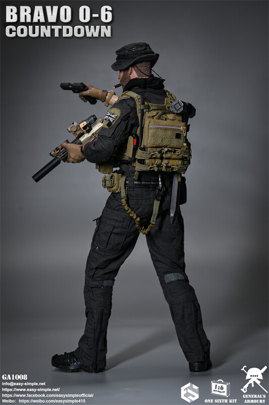 EASY SIMPLE General's Armoury GA1008 Bravo 0-6 Countdown SAS Price