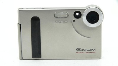 CASIO EXILIM EX-S1 Silver Compact Digital Camera 1.2MP From Japan