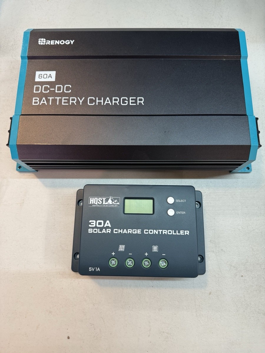 Renogy 12V 60A DC to DC On Board Battery Charger for Flooded Gel