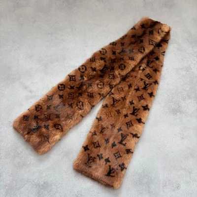 Louis Vuitton Fur Brown Scarves & Wraps for Women for sale | eBay