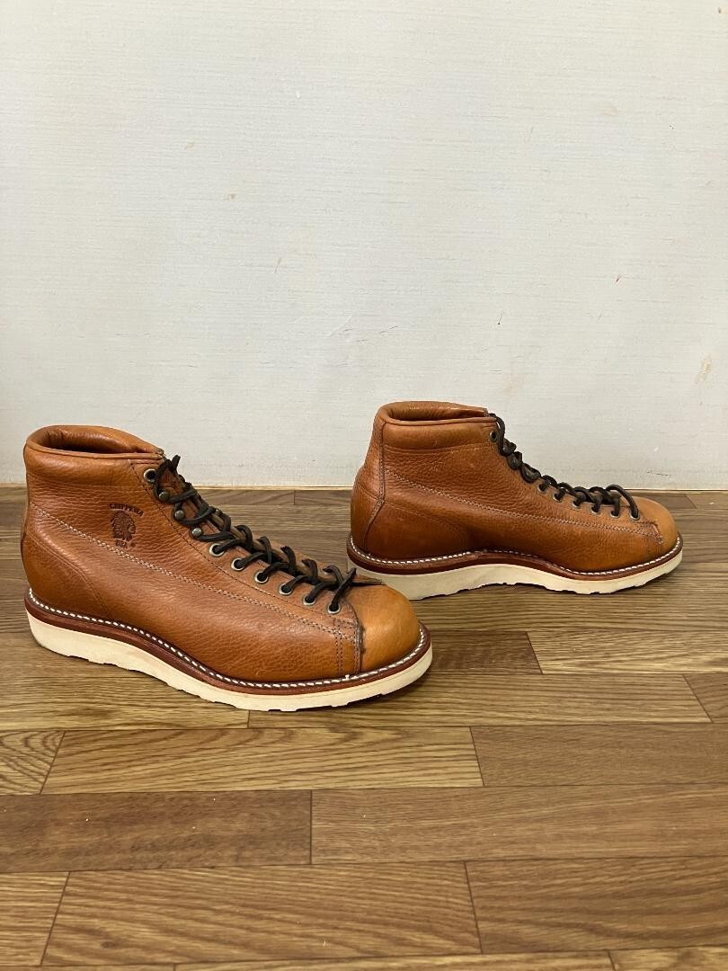 CHIPPEWA Monkey Boots 1901M35 7.5EE #0207 Size : 25.5cm Brown