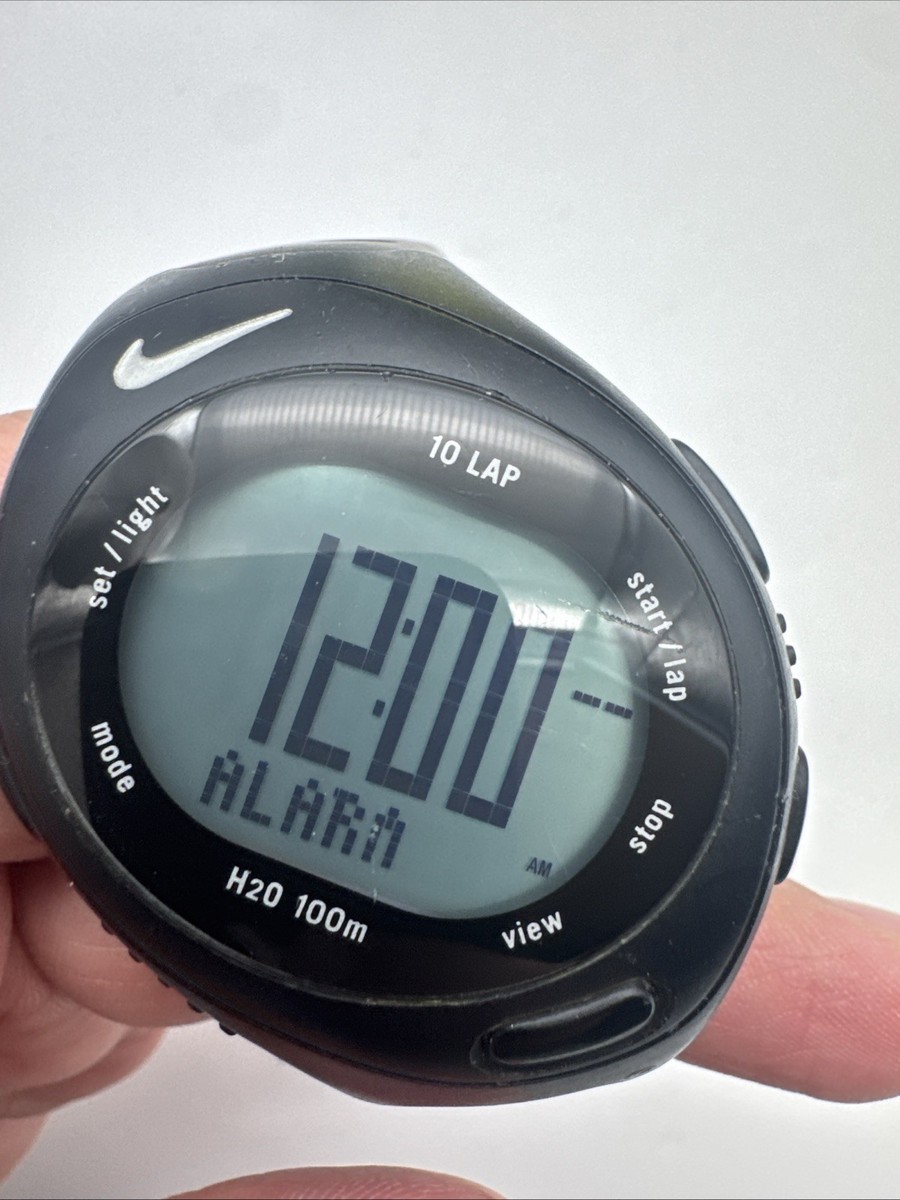 Nike Bowerman Series 10 Lap Digital Watch Mens Stopwatch H20 100m