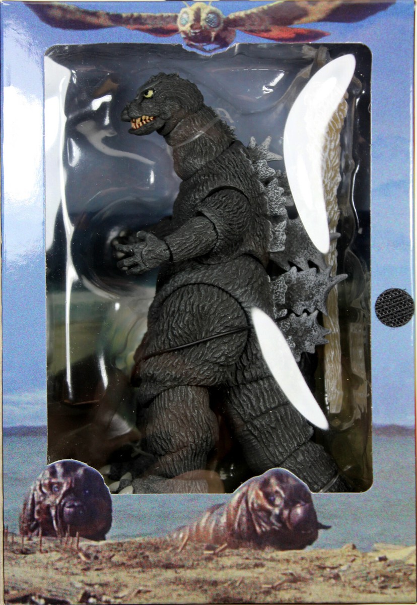 GODZILLA (1964)(MOTHRA vs. GODZILLA) DELUXE ACTION FIGURE ~ NECA