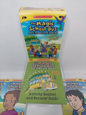 SCHOLASTIC The Magic School Bus The Complete Series 8 DVD Set- 52