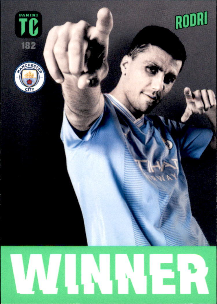 Panini Top Class 2024 Trading Card 182 - Rodri - Winner | eBay