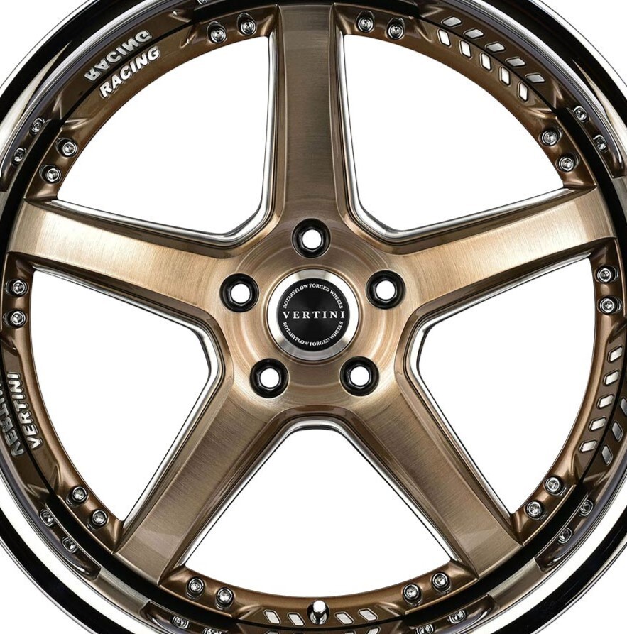 19'' Vertini RFS2.2 Bronze Staggered Concave wheels for Nissan