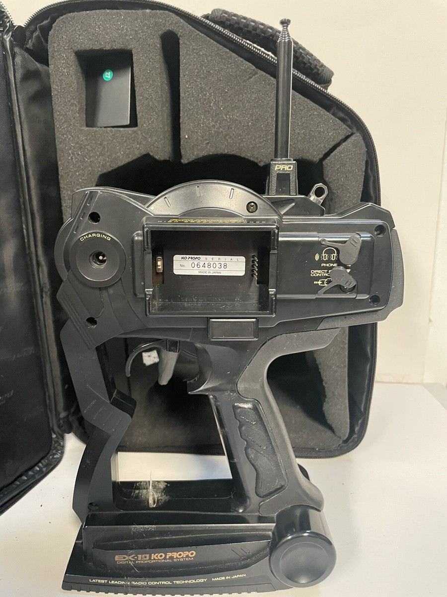Ko Propo EX-10 Helios Transmitter Controller With Bag & Receivers