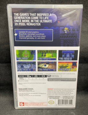 Final Fantasy Pixel Remaster Collection I-VI (Nintendo Switch