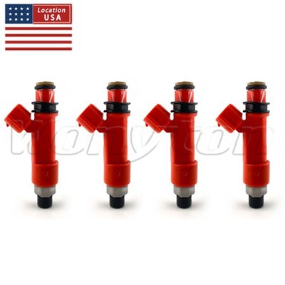 Set of 4 Upgrade New Dens* Fuel Injectors For 02-03 Kawasaki Ninja