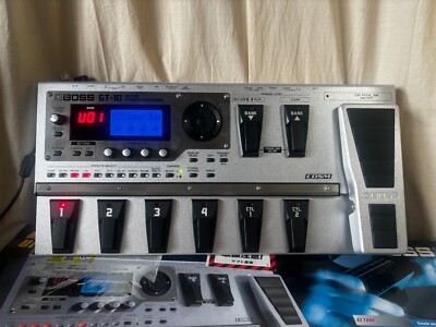 Boss GT-10 Guitar Effects Processor w/ box, power supply | eBay