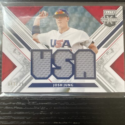2019 Panini Elite Extra Edition USA National Team Materials Black