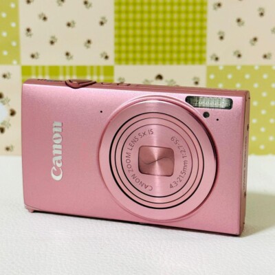 Mint] Canon IXY 100F Pink 16.0MP Digital Camera 8x zoom From Japan
