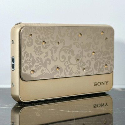 SONY Cyber Shot DSC-T99D 14.1MP CCD Vintage Digital Camera Gold | eBay