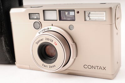 Top MINT] Contax Tix Carl Zeiss 28mm f/2.8 Point＆Shoot APS Film