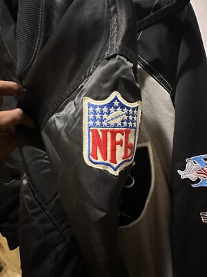 80s L Vintage Raiders Starter Jacket | eBay
