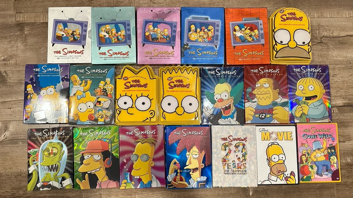 The Simpsons Box Set DVDs for sale - eBay