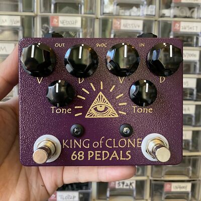 New 68 pedals King Of Clone Overdrive KOT King Of Tone | eBay.de