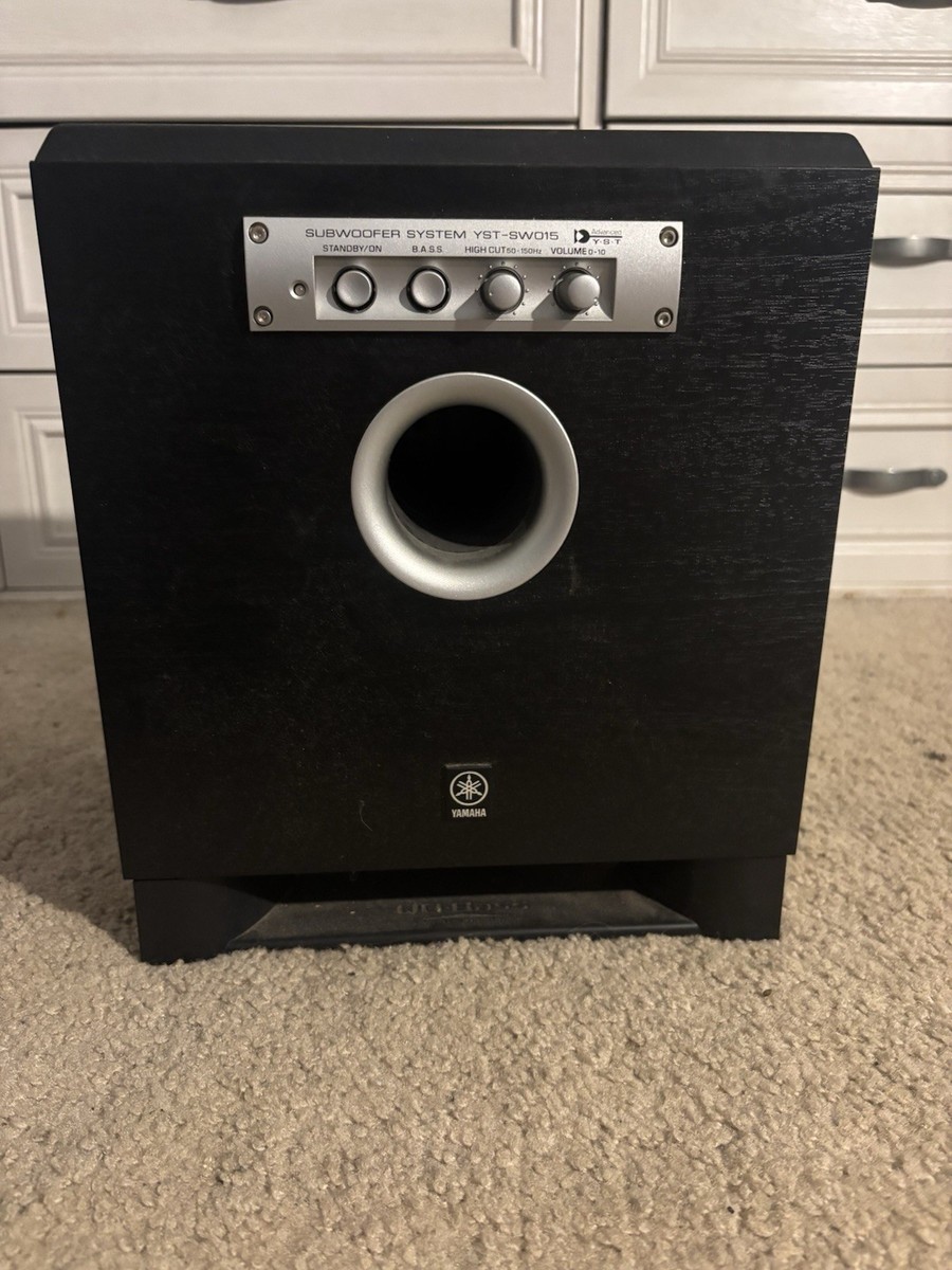 Yamaha YST-SW015 Powered Subwoofer for sale online | eBay