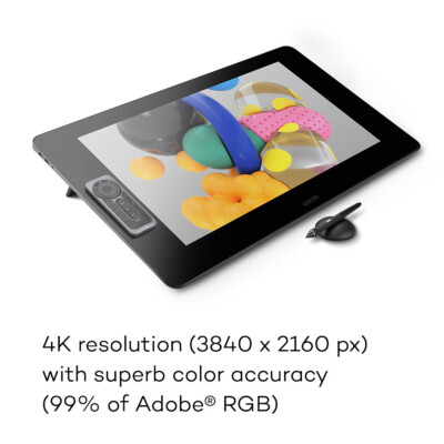 Wacom Cintiq Pro 24 Creative Pen Display 4K UHD, Certified
