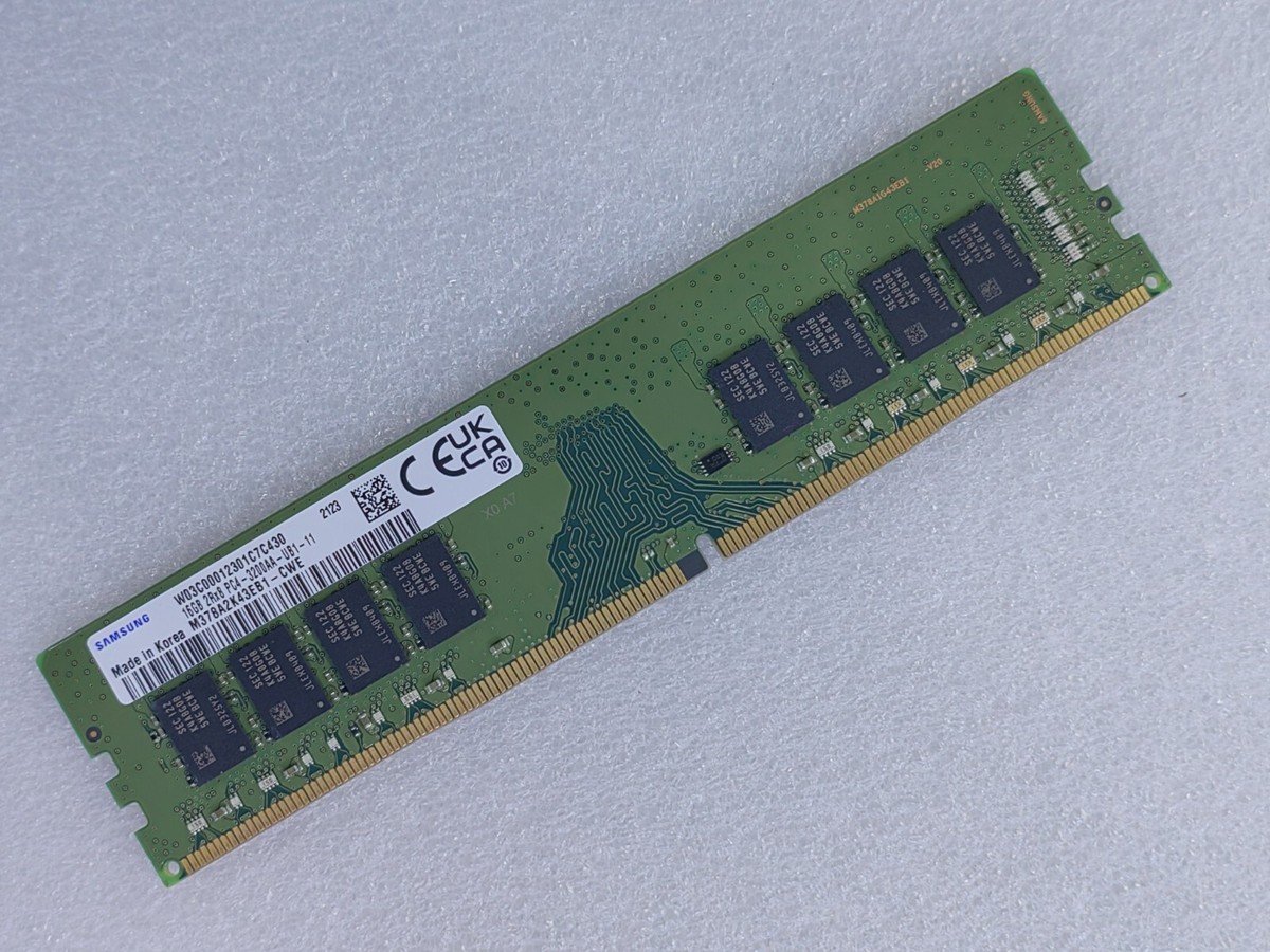 Samsung 16GB DDR4 3200 2Rx8 PC4-25600 M378A2K43EB1-CWE 288pin